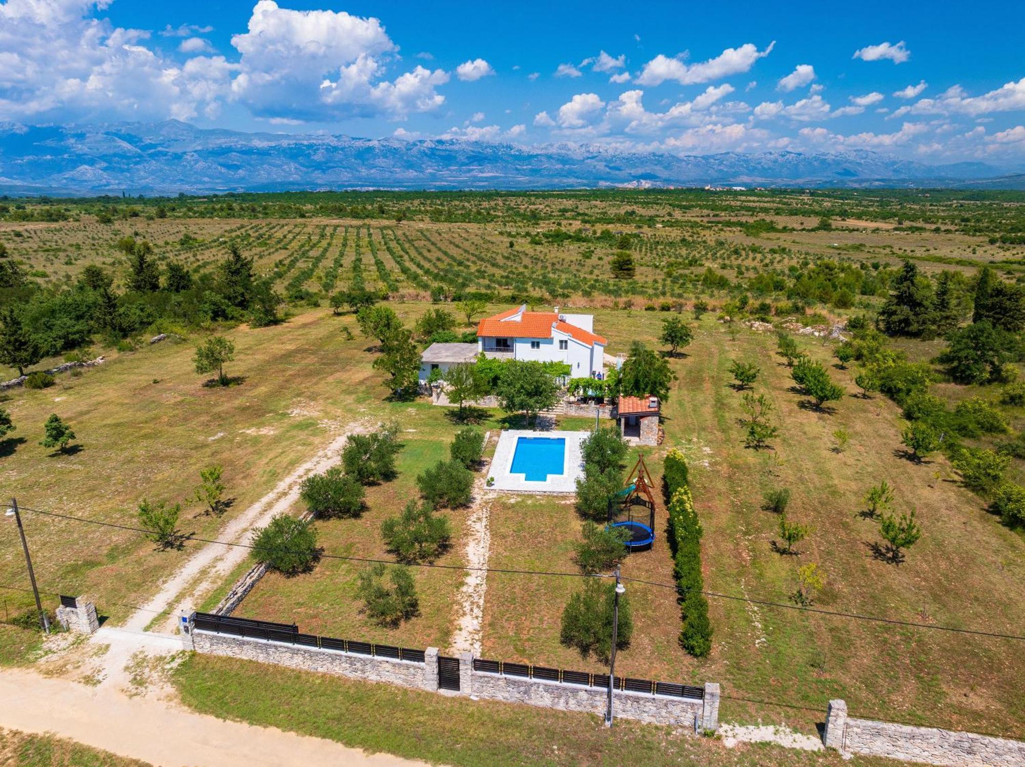 Villa Mandorla With Private Pool Задар Екстериор снимка