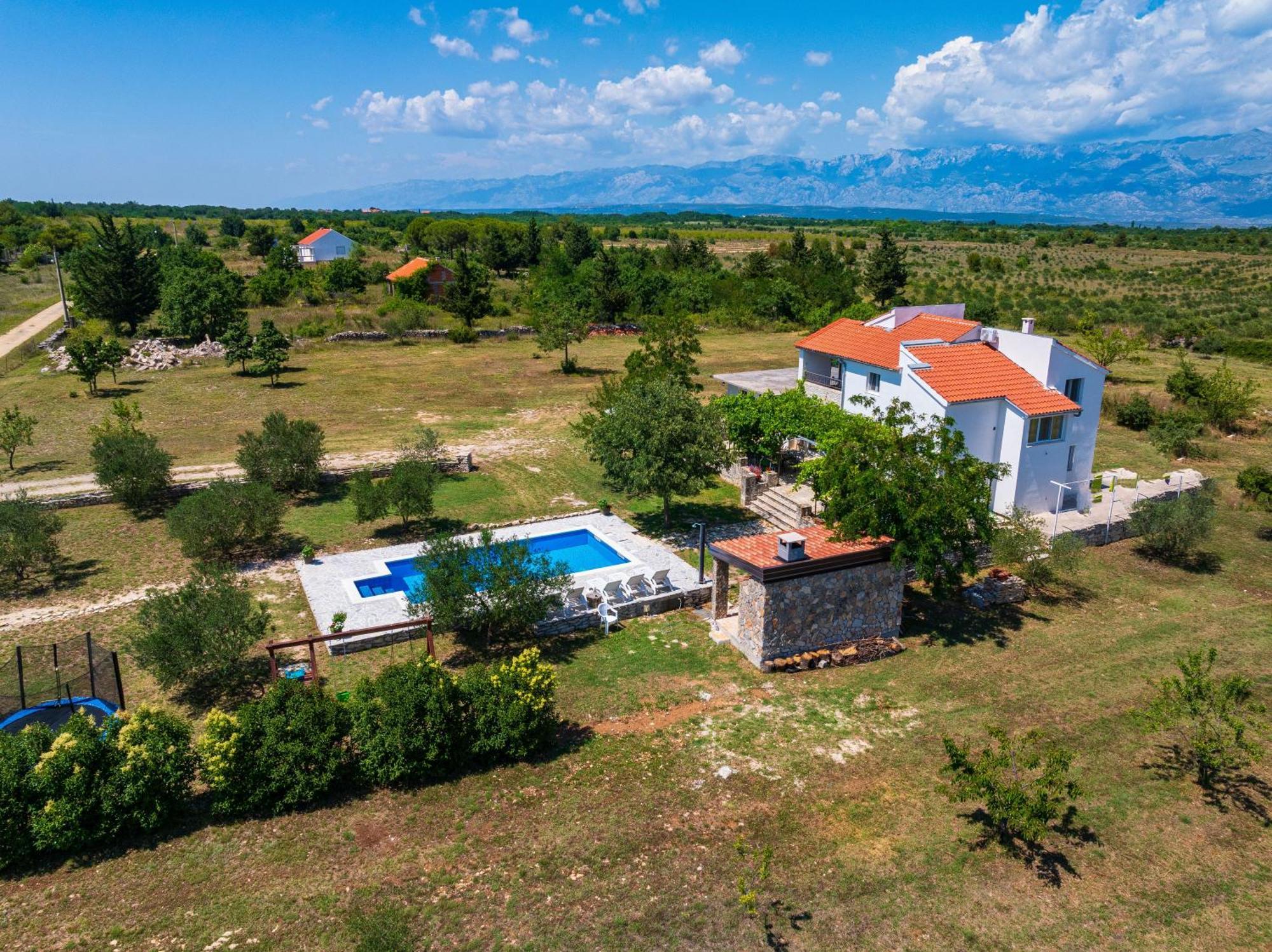 Villa Mandorla With Private Pool Задар Екстериор снимка